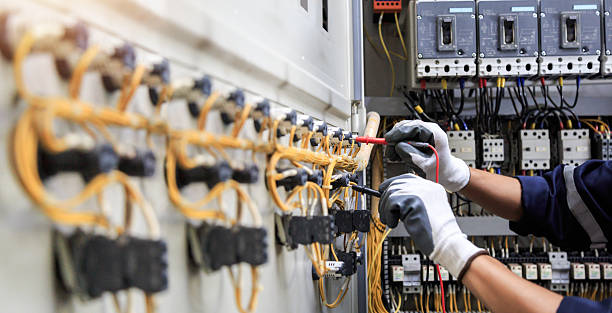 Professional Electrician technician working in Marion, NC